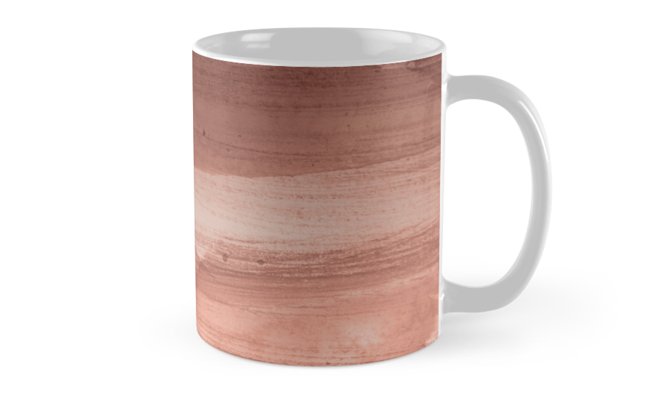 646x400 Rose Gold Watercolor Splash Mugs By Liz Plummer Redbubble - Gold Watercolor Splash