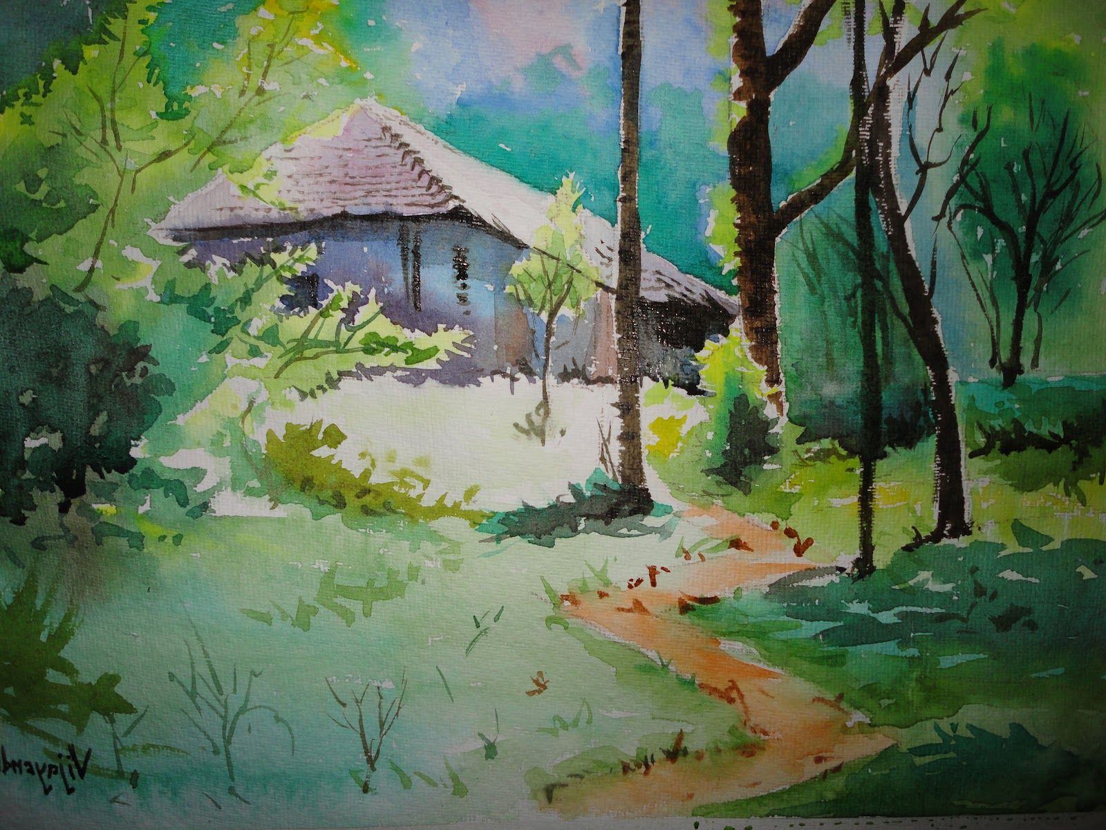 1600x1200 Sachin Naik Watercolor Paintings Sachin Naik Watercolor - Google Watercolor