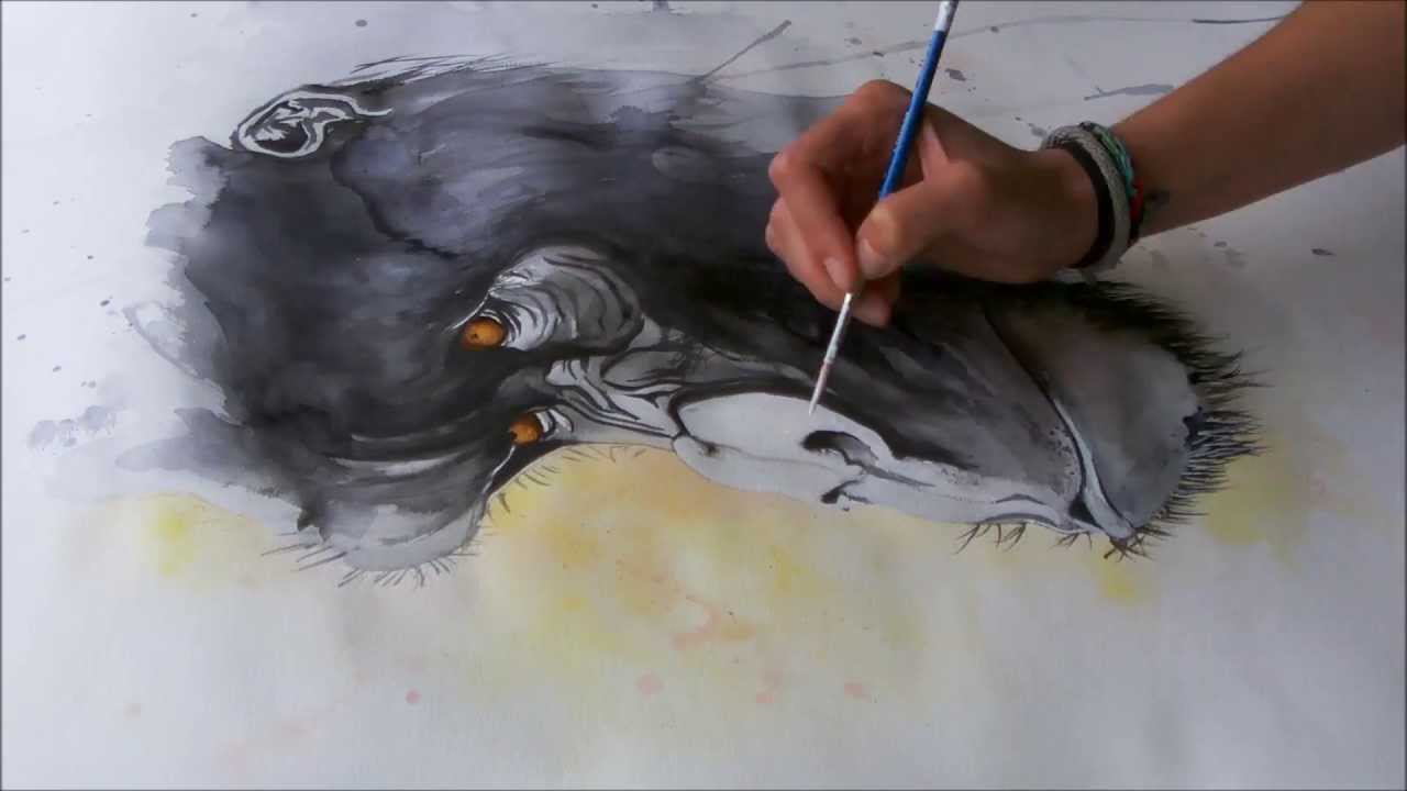 1280x720 Gorilla - Gorilla Watercolor
