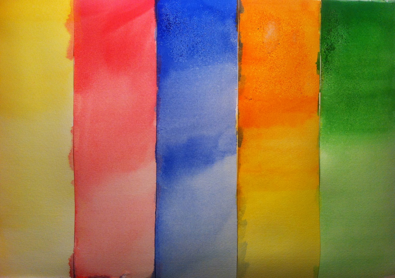 1600x1125 The Playful Otter Art Studio Basic Watercolor Washes Amp Variations - Graded Wash Watercolor