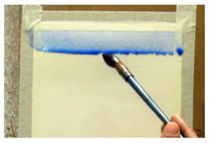 300x206 Watercolor Technique Series 1 - Graded Wash Watercolor