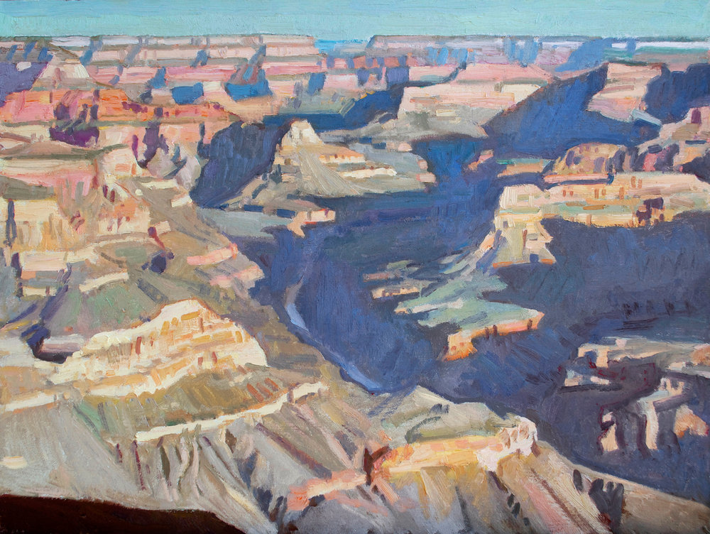 1000x752 The Grand Canyon October 2016 Maxwell Alexander Gallery - Grand Canyon Watercolor