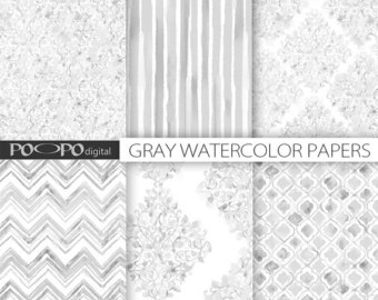 340x270 Grey Watercolor Etsy - Gray Watercolor Paper