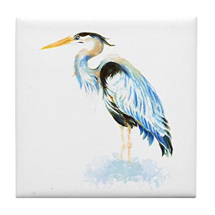 Great Blue Heron Watercolor