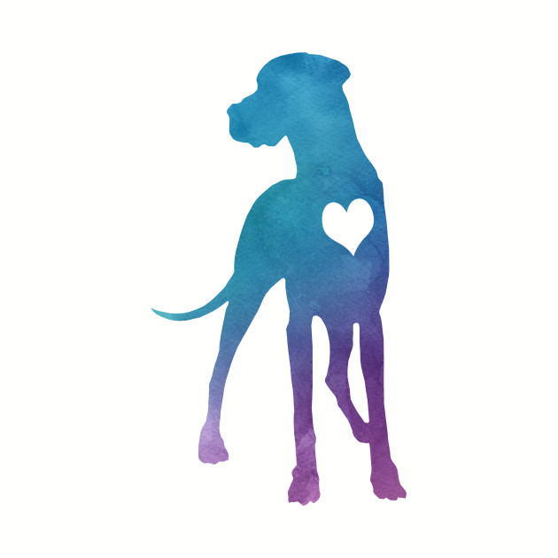 630x630 Great Dane Watercolor - Great Dane Watercolor
