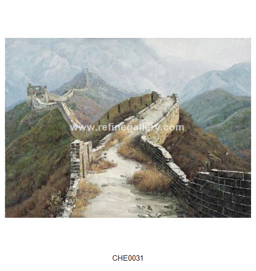 520x550 Great Wall Paintings Wholesale China Oil Painting Reproductions - Great Wall Of China Watercolor