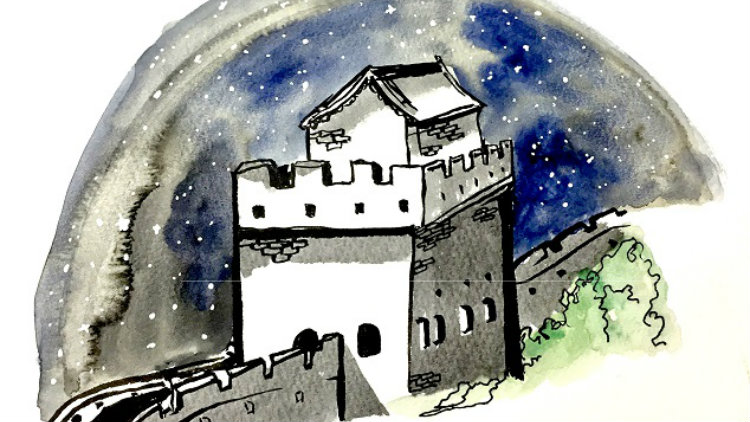 750x422 6 Alternative Ways To See The Great Wall Of China - Great Wall Of China Watercolor