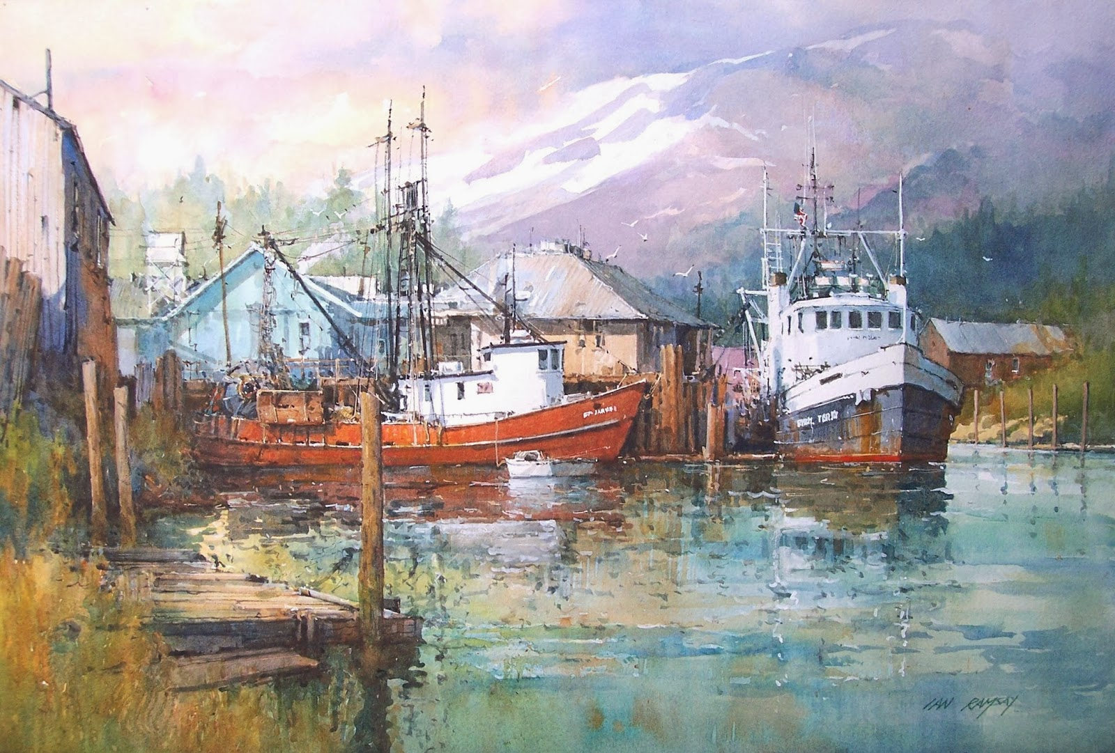 1600x1081 Great Watercolor Paintings Ian Ramsay Watercolors I Have Painted - Great Watercolors