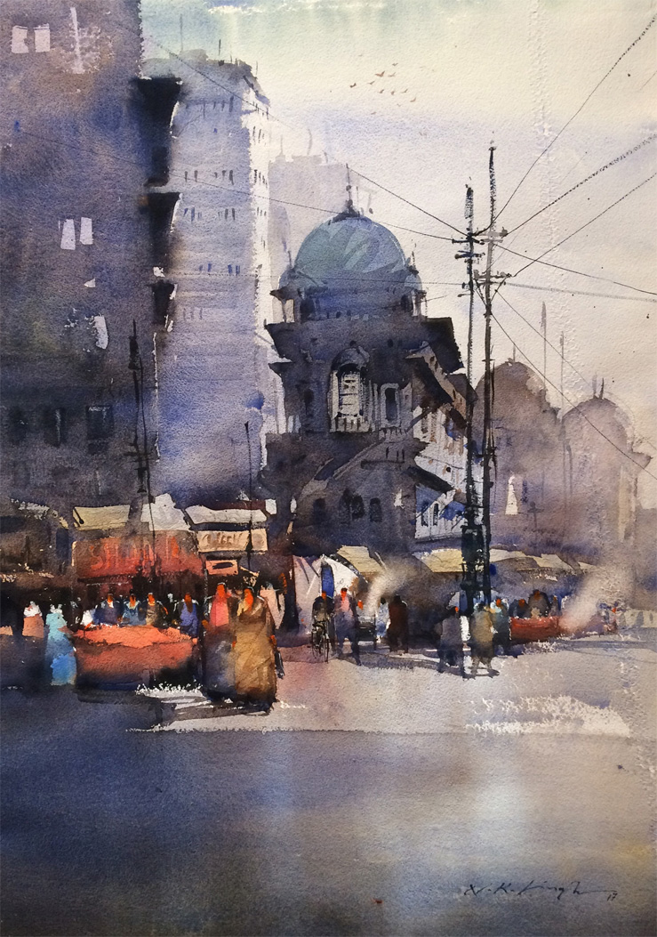 739x1053 How I Become Watercolor Artist Online Art Gallery For Best - Great Watercolors