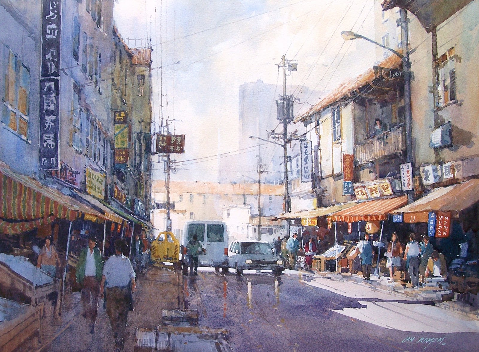 1600x1175 Ian Ramsay Watercolors I Have Done A Great Deal Of Painting Over - Great Watercolors