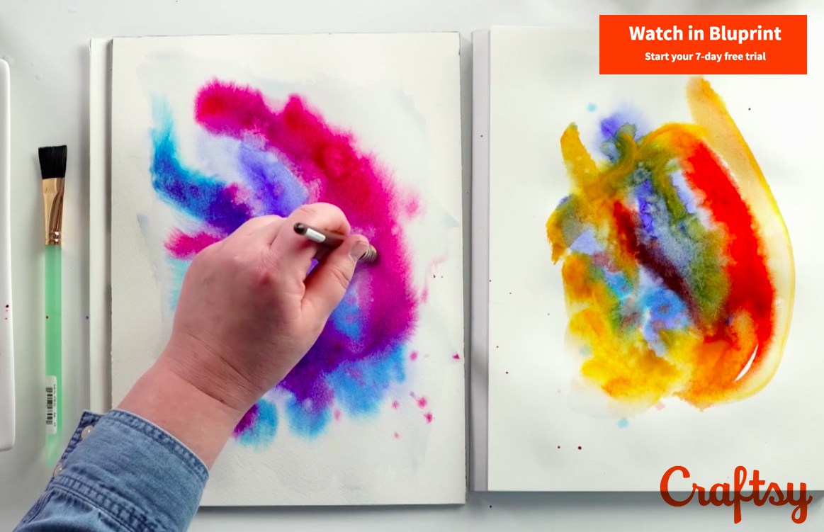 1163x751 7 Best Online Watercolor Classes Watercolor For Beginners Courses - Great Watercolors