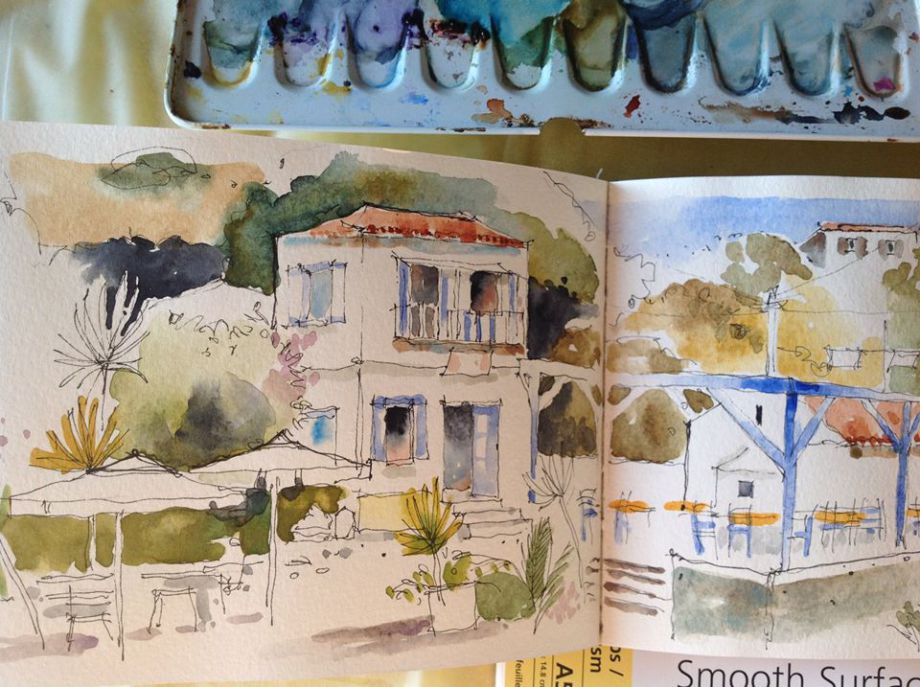 920x687 Watercolour Painting Courses - Greece Watercolor
