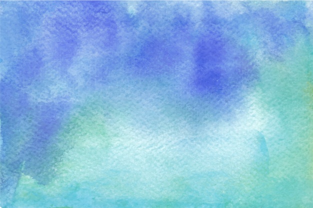 626x417 Blue And Green Watercolor Background Vector Free Download - Green And Blue Watercolor