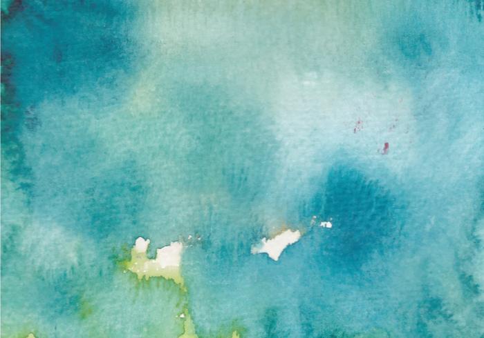 700x490 Ocean Blue Watercolor Free Vector Texture - Green And Blue Watercolor
