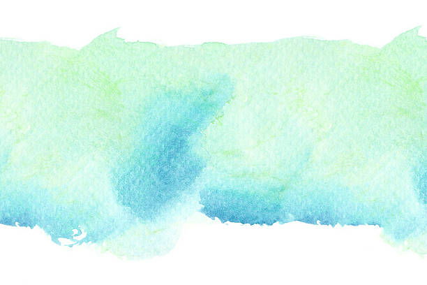 612x408 Abstract Green Watercolor Background High Quality Walls - Green And Blue Watercolor