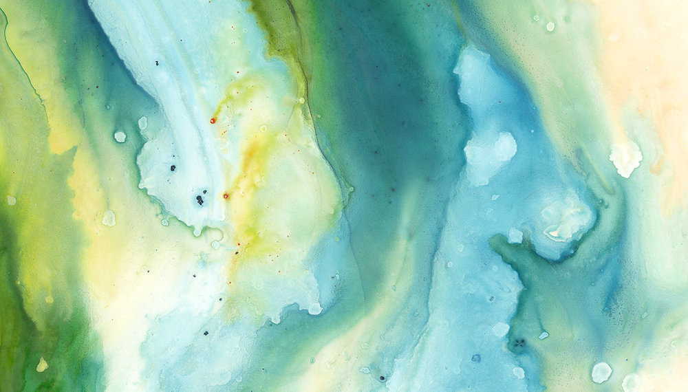 1000x570 Bold Watercolor Black Crow Studios - Green And Blue Watercolor