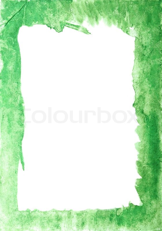 560x800 Great Green Watercolor Background Frame Stock Photo Colourbox - Green Watercolor Background