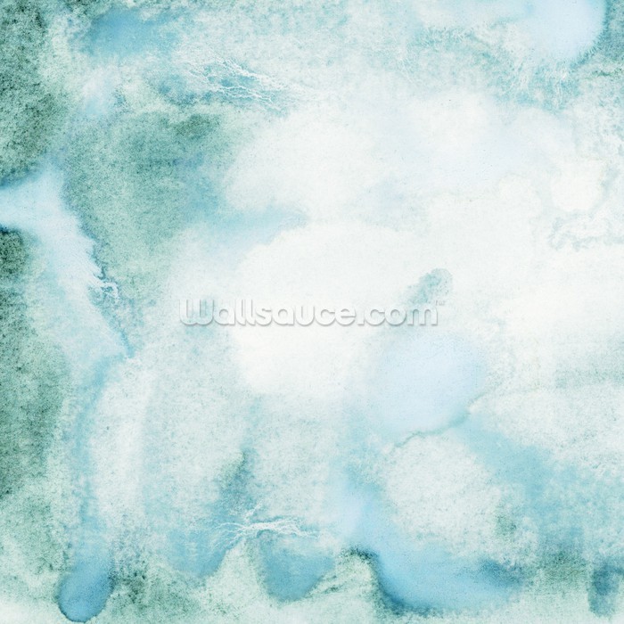 700x700 Abstract Watercolor In Green Wallsauce Usa - Green Watercolor Wallpaper