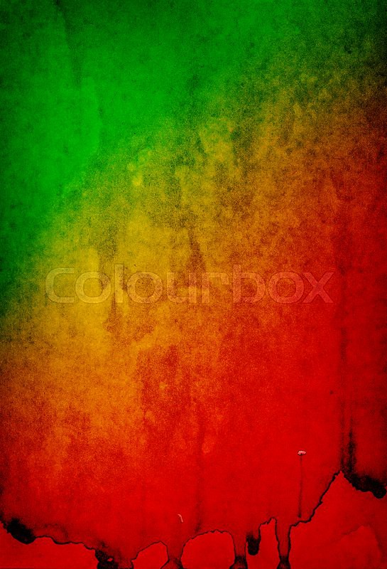 545x800 Used Paper Texture. Grungy Stained Watercolor Background Red - Green Yellow Watercolor