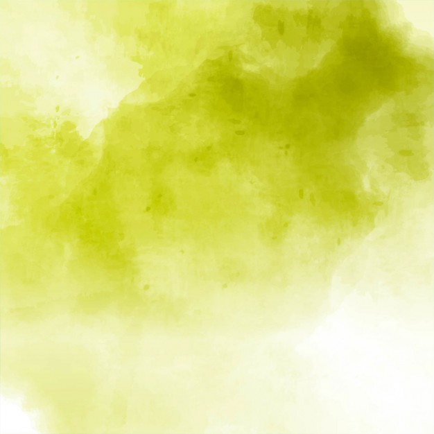 626x626 Watercolor Texture, Green Color Vector Free Download - Green Yellow Watercolor