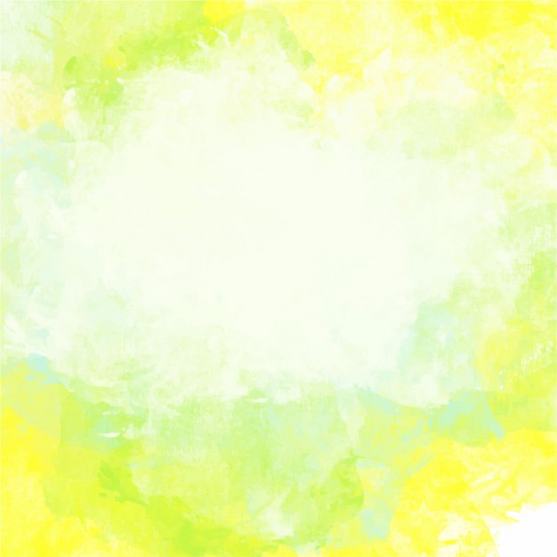 626x626 Yellow Artistic Watercolor Background Vector Free Download - Green Yellow Watercolor