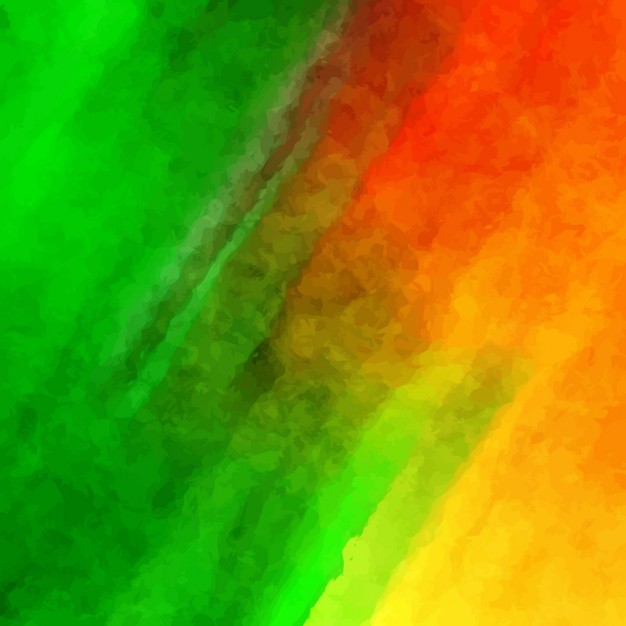 626x626 Background With Red, Yellow And Green Watercolors Vector Free - Green Yellow Watercolor