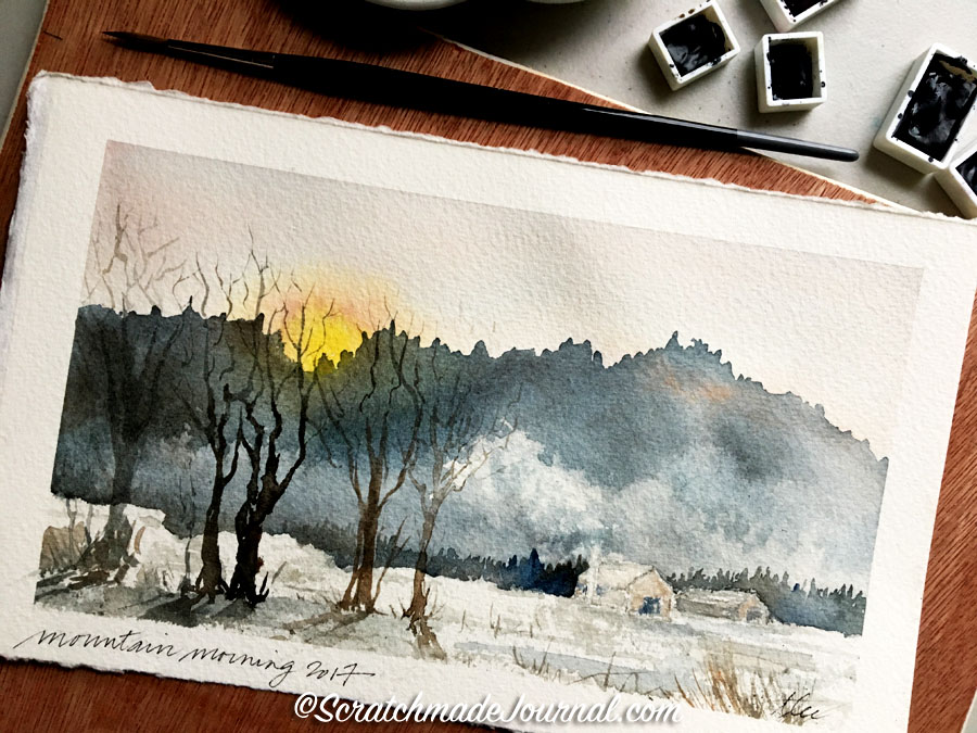 900x675 How To Mix Gray Watercolor Scratchmade Journal - Grey Watercolor