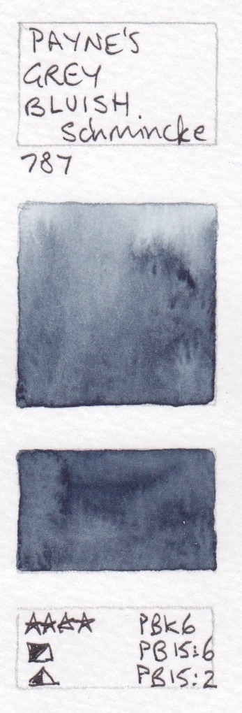 347x1020 Lights, Greys And Black Watercolour Swatches - Grey Watercolor