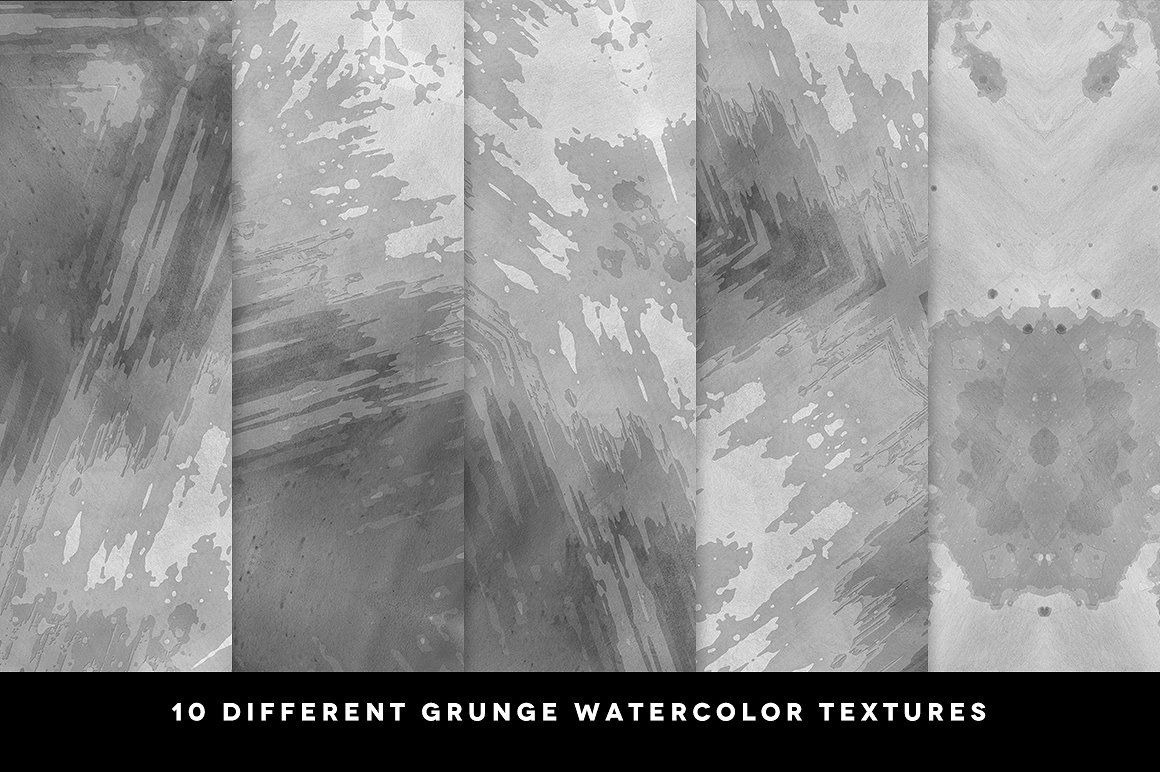 1160x772 Grunge Watercolor Textures Bundle - Grunge Watercolor