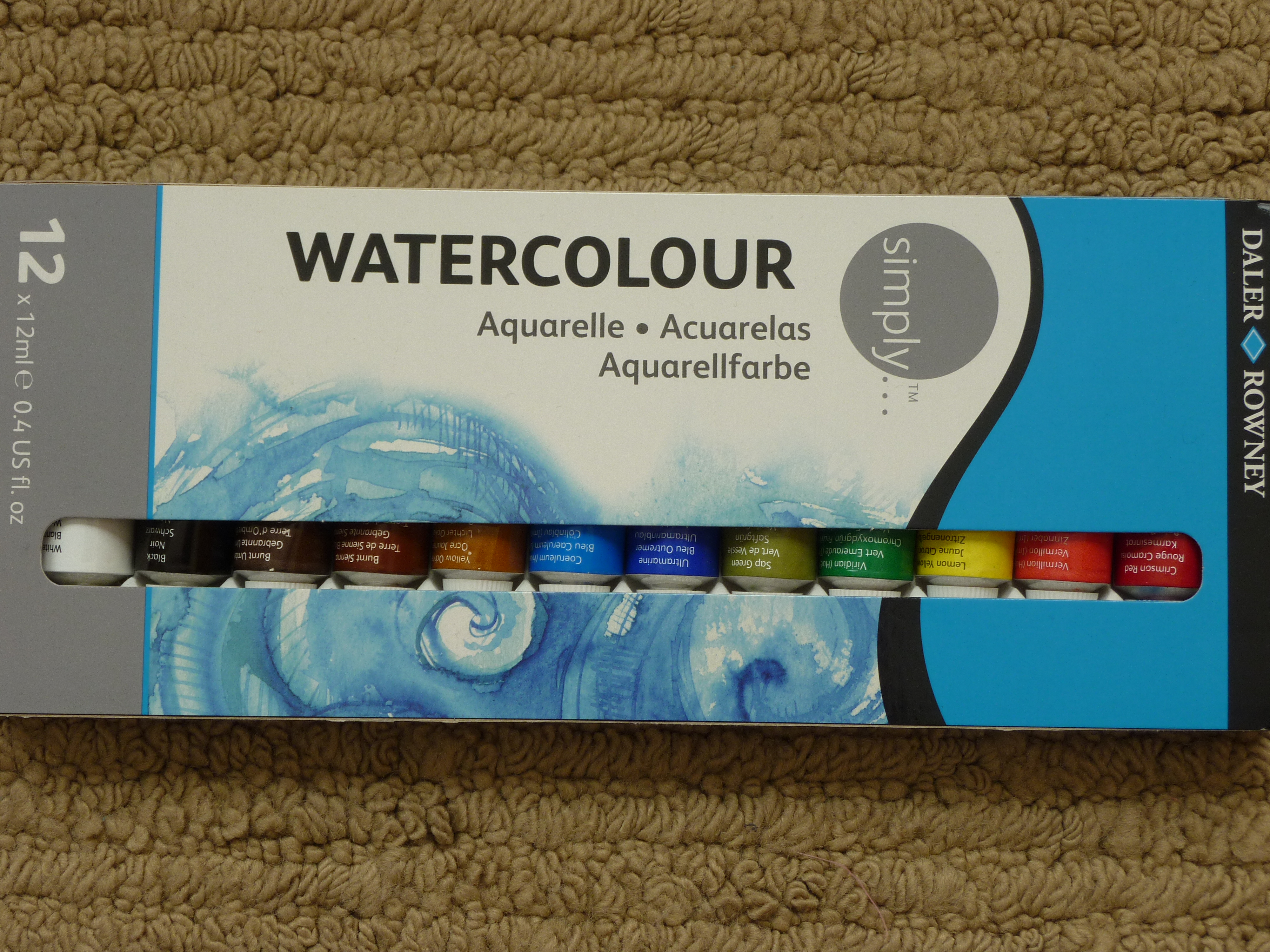 4000x3000 I Got Some Watercolor Paints! - Guitar Brand Watercolor Paint