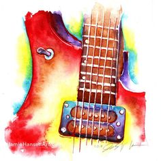 236x236 67 Best Watercolor Paintings Images Watercolor - Guitar Brand Watercolor Paint