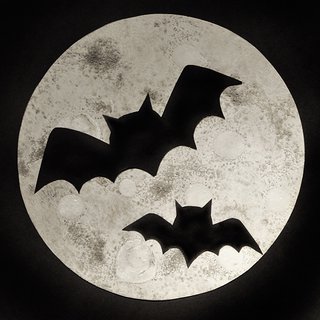 320x320 Moon Paintings - Halloween Watercolor Paintings