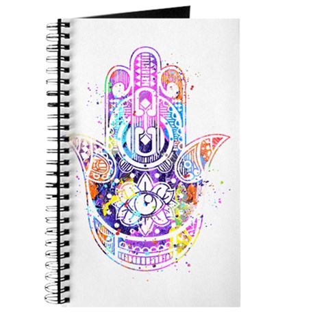 460x460 Hamsa Notebooks - Hamsa Hand Watercolor