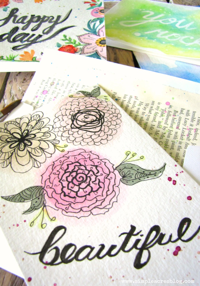 700x1000 Handmade Watercolor Cards - Handmade Watercolor Cards