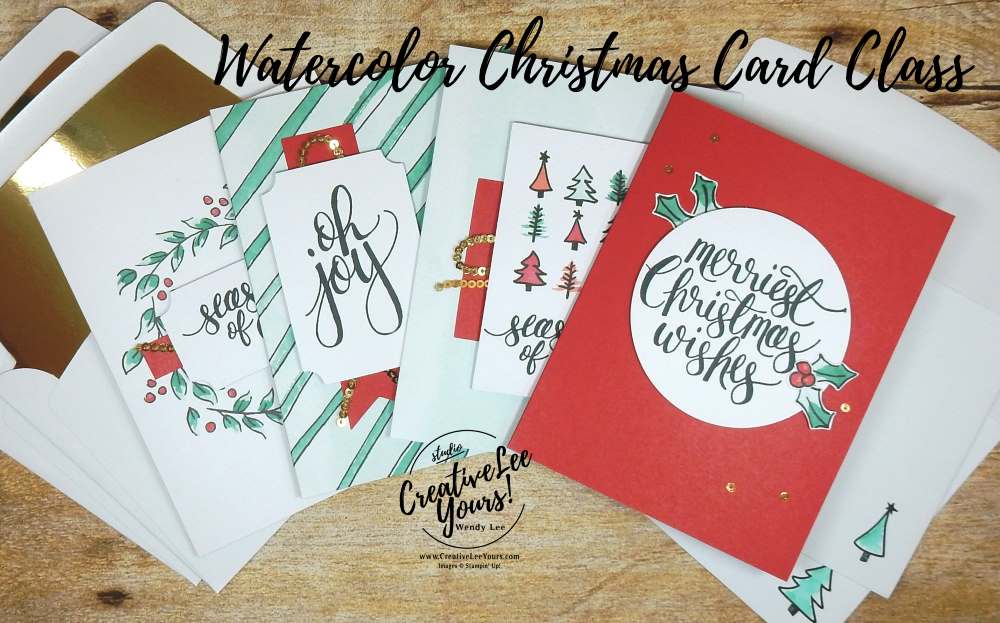 1000x623 Introducing The Watercolor Christmas Card Class - Handmade Watercolor Christmas Cards