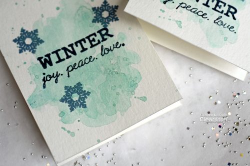 500x333 Petal Point Christmas Cards Made Easy! - Handmade Watercolor Christmas Cards