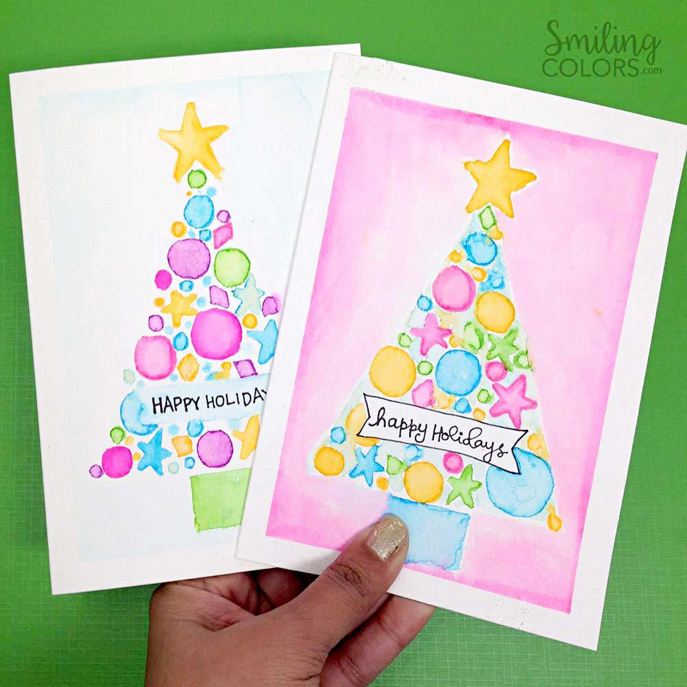 1000x1000 Handmade Cards Archives - Handmade Watercolor Christmas Cards