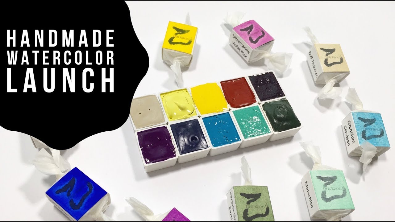 1280x720 Handmade Watercolor Paints Launch! - Handmade Watercolor Paint