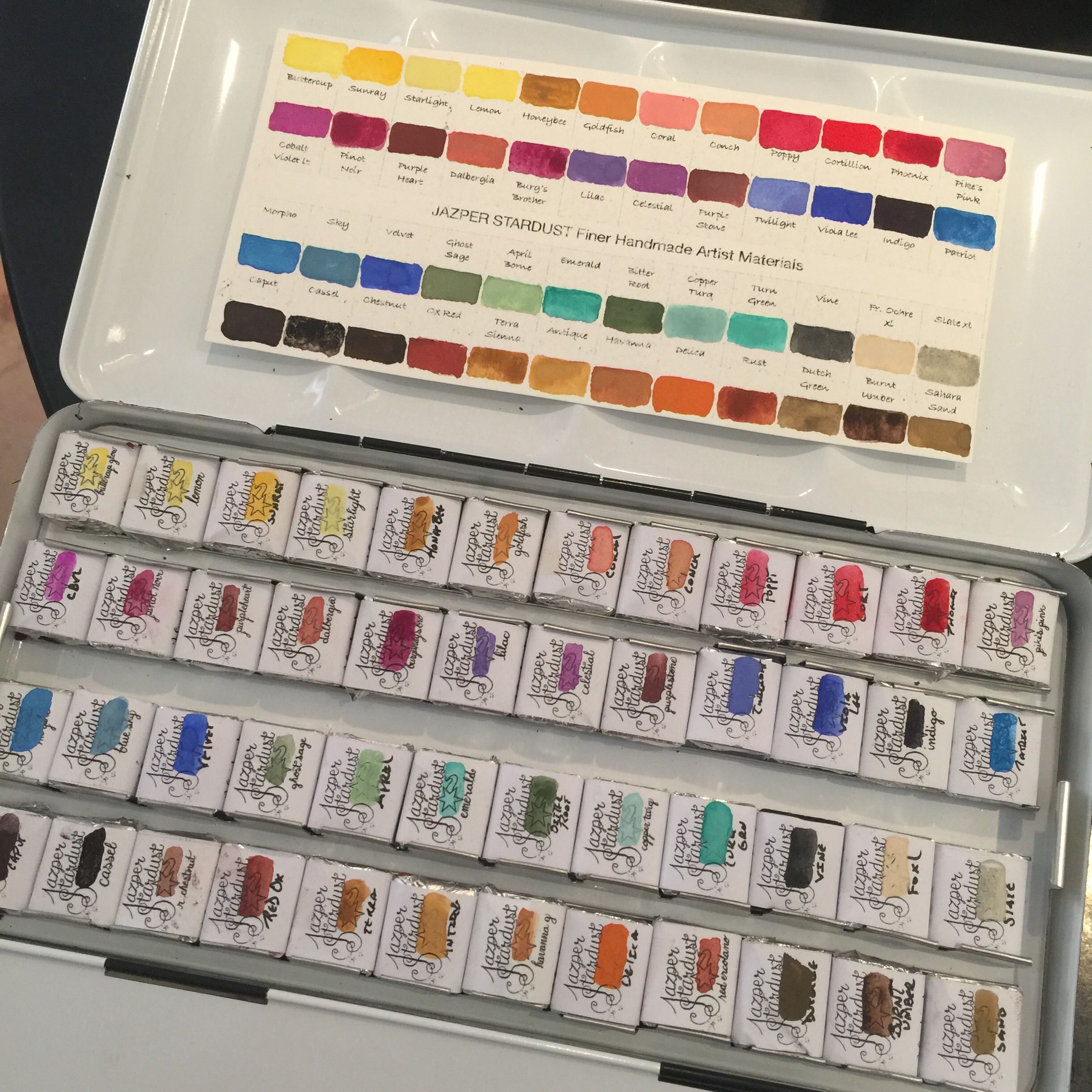 2448x2448 Master Arrangement In 48 Colors Artisan Handmade Watercolor Paint - Handmade Watercolor Paint