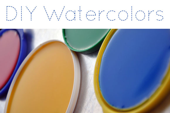 580x385 Tutorial} Color Your World With Handmade Watercolors Oh My! Handmade - Handmade Watercolor Paint