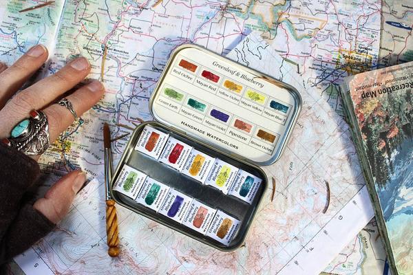 600x400 Beginning Watercolor Painting A Guide To Choosing And Using - Handmade Watercolor Paint