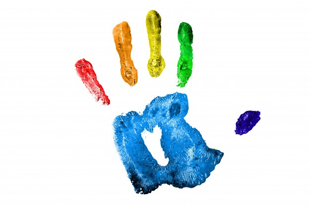 626x417 Handprint Vectors, Photos And Psd Files Free Download - Handprint Watercolor