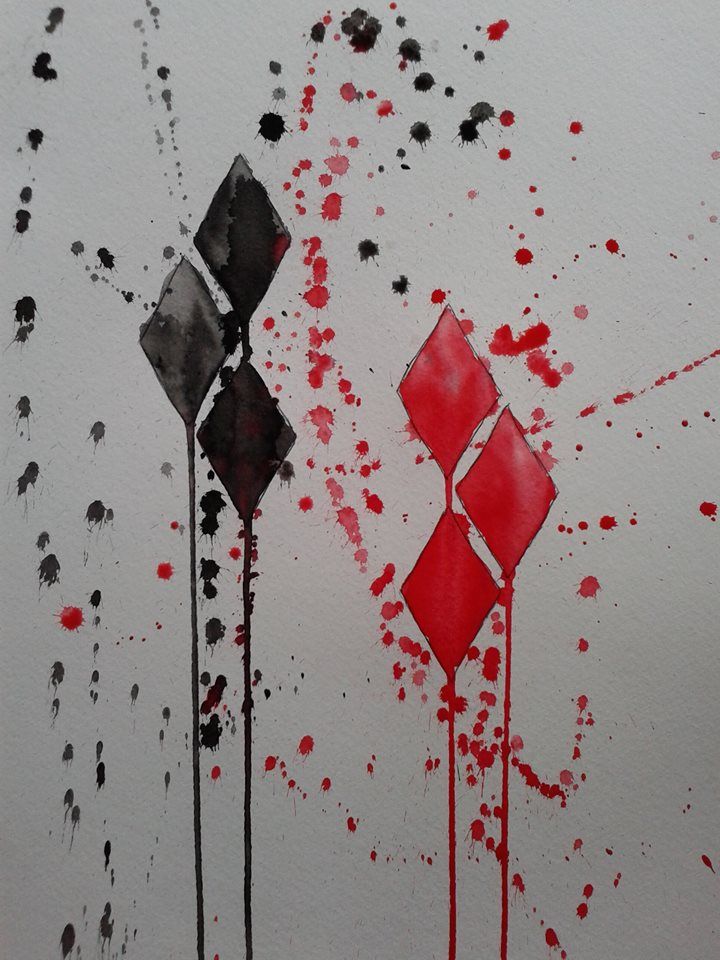 720x960 Harley Quinn Watercolor Art - Harley Quinn Watercolor