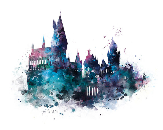 Harry Potter Watercolor at PaintingValley.com | Explore collection of ...