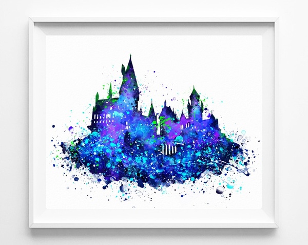 600x477 Wish Harry Potter - Harry Potter Watercolor