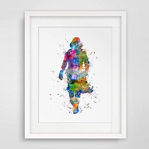 500x500 Severus Snape Harry Potter Art Print Watercolor Poster - Harry Potter Watercolor