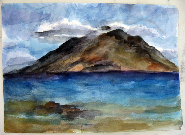600x438 Hawaii Watercolors August 2007 - Hawaii Watercolor