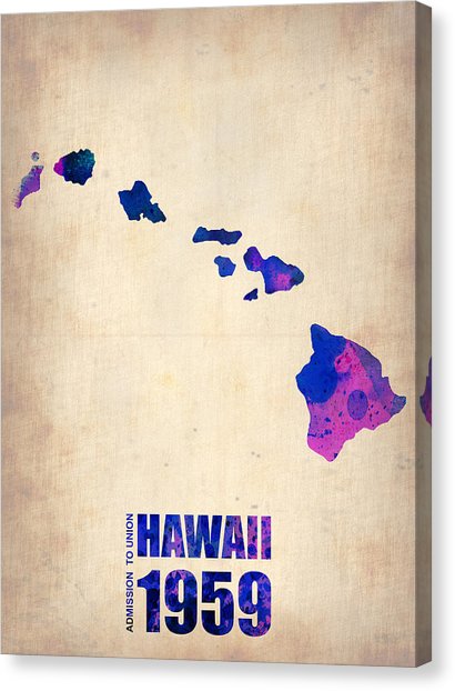 410x622 Hawaii Watercolor Canvas Prints Fine Art America - Hawaiian Watercolor Prints