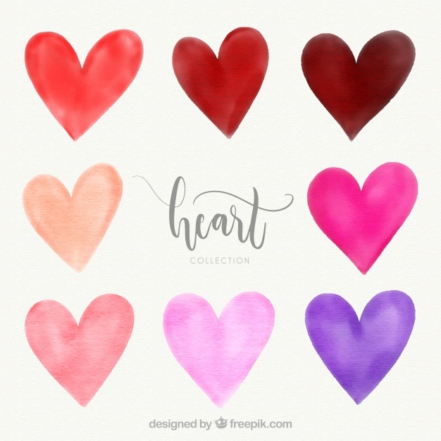 626x626 Watercolor Heart Vectors, Photos And Psd Files Free Download - Heart Watercolor