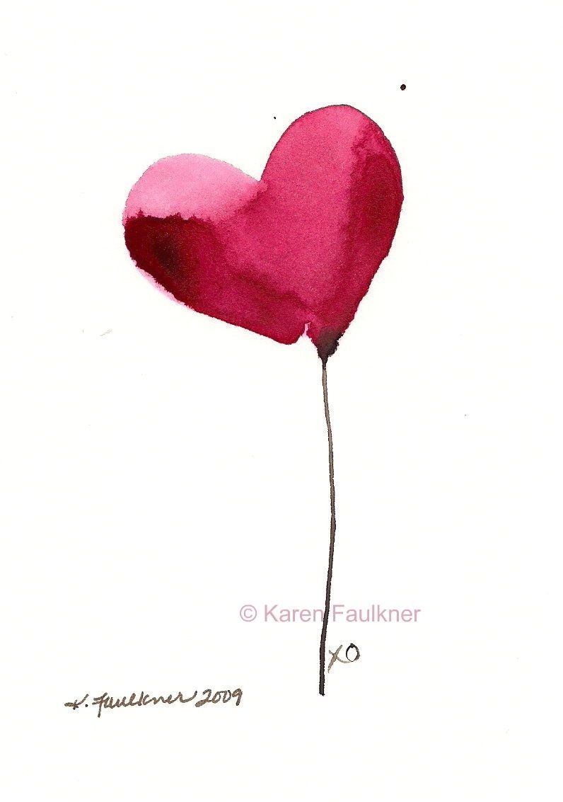 796x1133 Watercolor Heart - Heart Watercolor